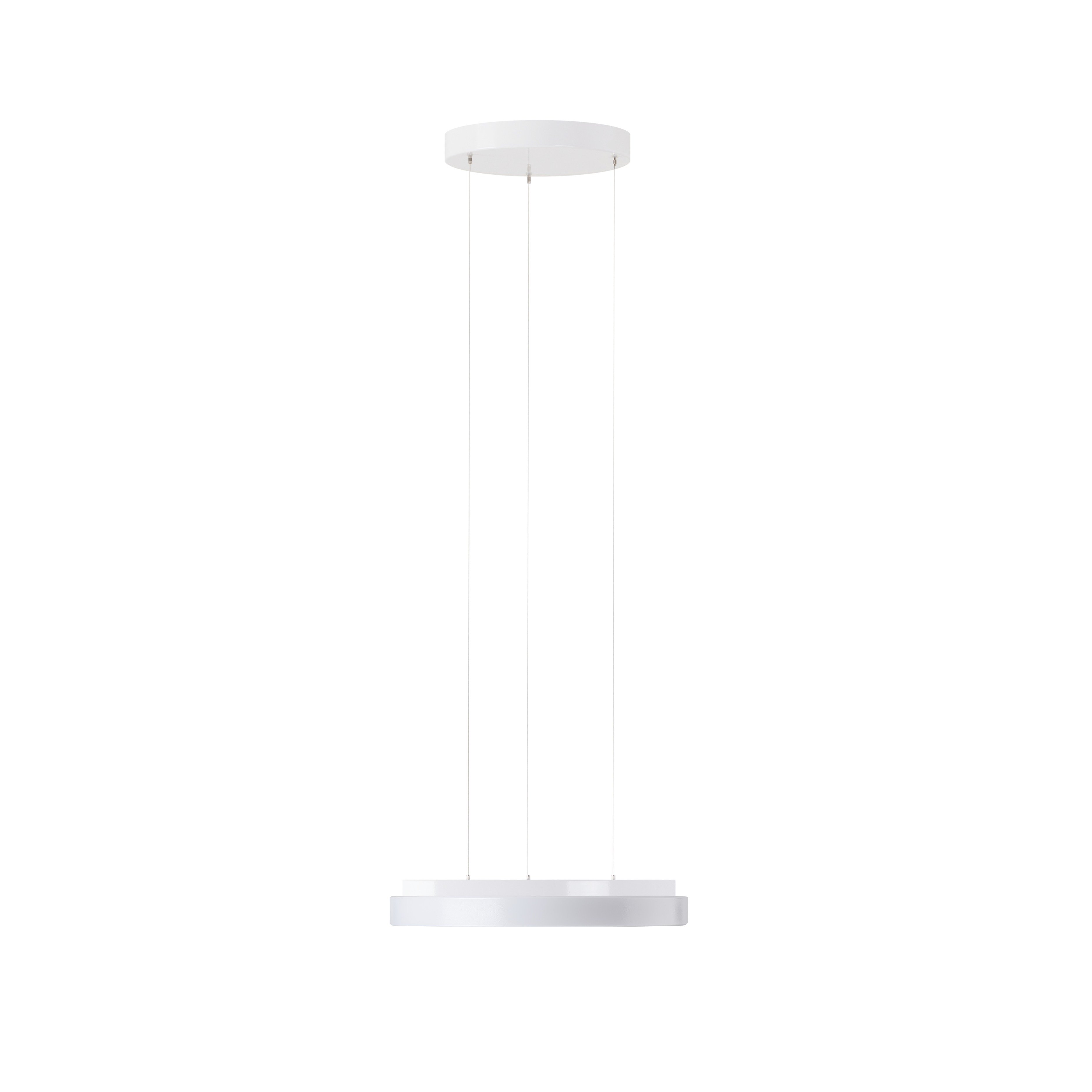 OS COR72800 CORVUS LE1 závěsné plastové svítidlo bílá IP40 4000 K 25W LED - OSMONT