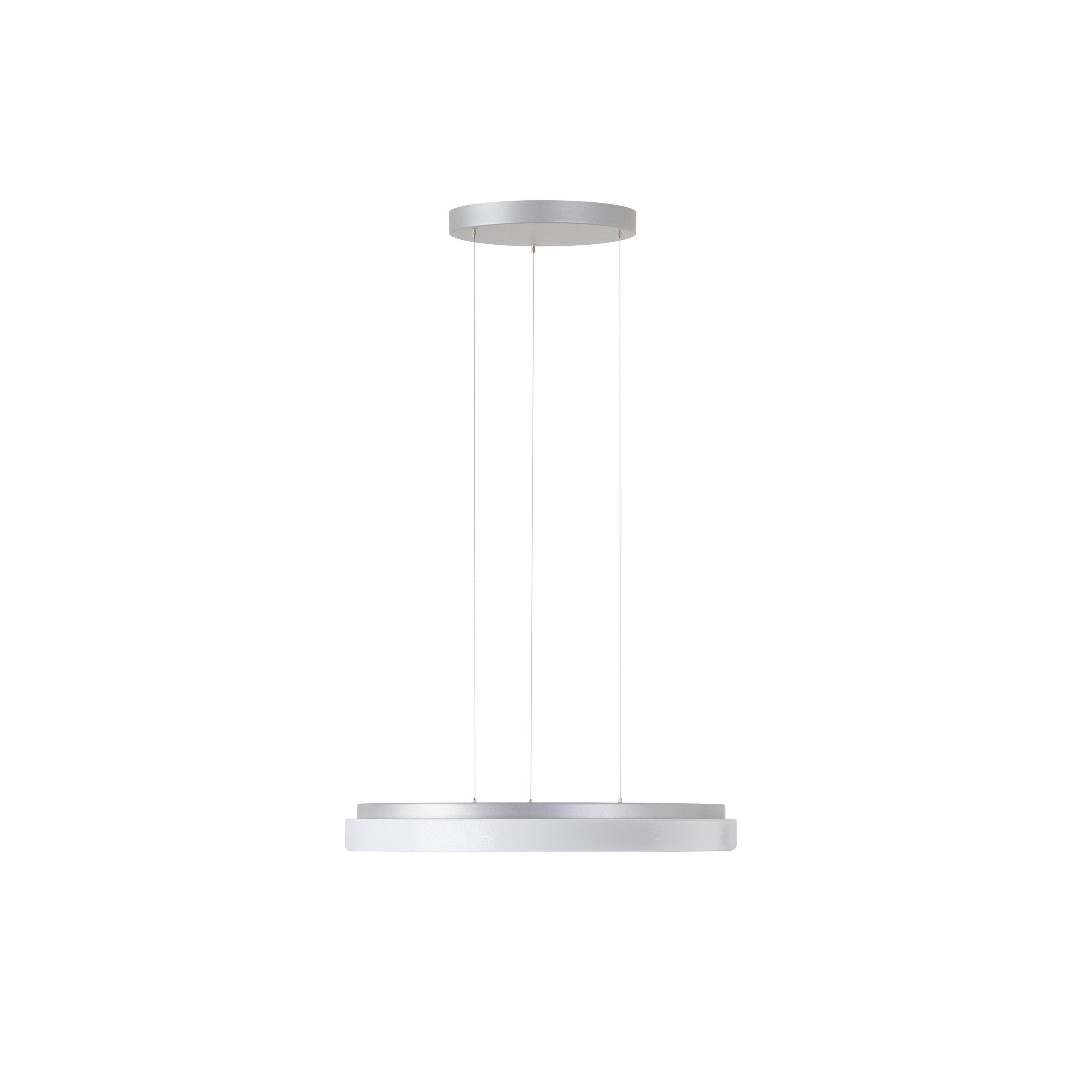 OS COR72814 CORVUS LE2 závěsné plastové svítidlo stříbrná / bílá IP40 4000 K 32W LED - OSMONT