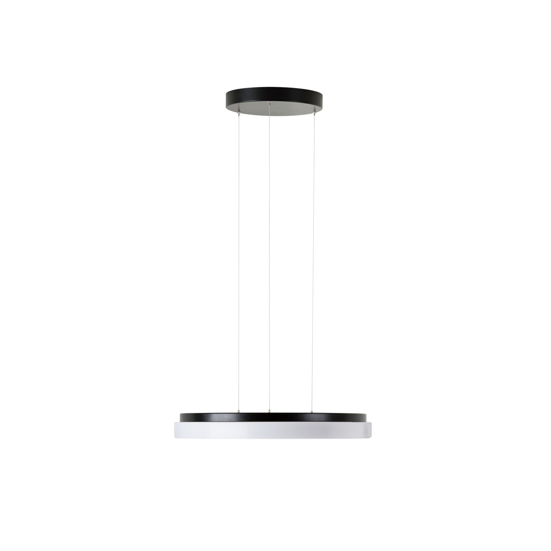 Levně OS COR72810 CORVUS LE2 závěsné plastové svítidlo černá / bílá IP40 4000 K 32W LED - OSMONT