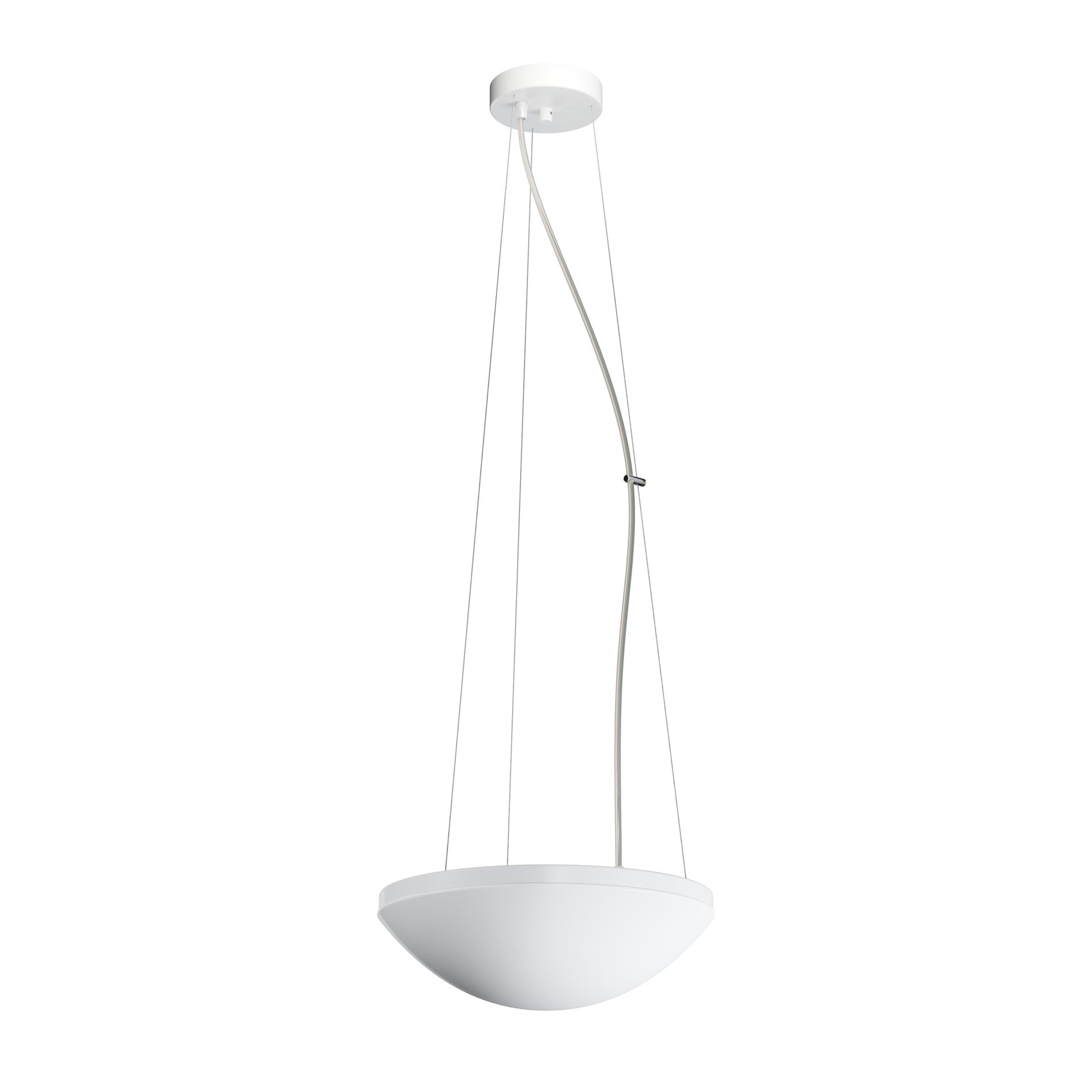 OS TIT52000 TITAN L2 závěsné plastové svítidlo bílá IP40 2x25W E27 - OSMONT