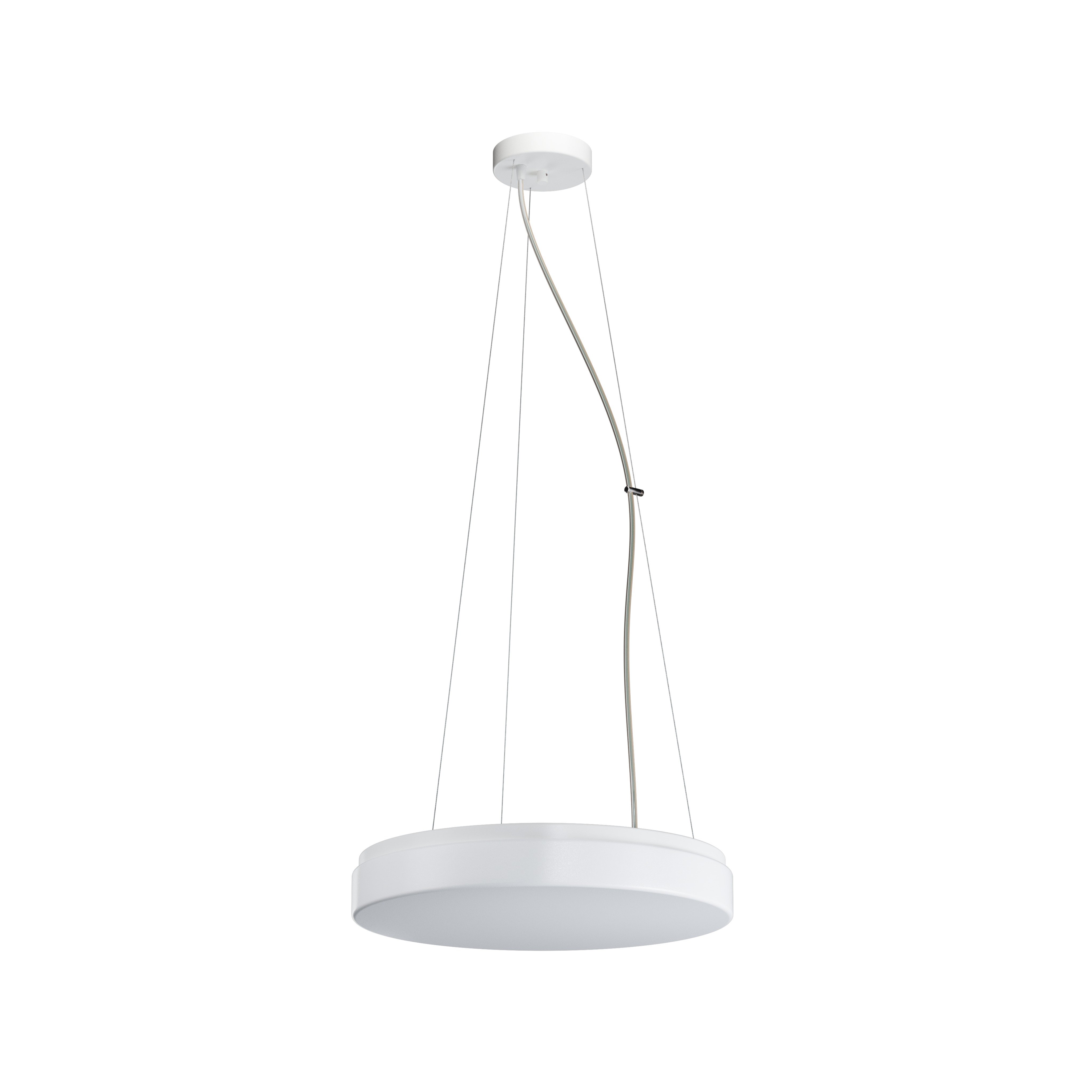 OS DEL68932 DELIA L3 závěsné plastové svítidlo bílá IP40 4000 K 48W LED - OSMONT