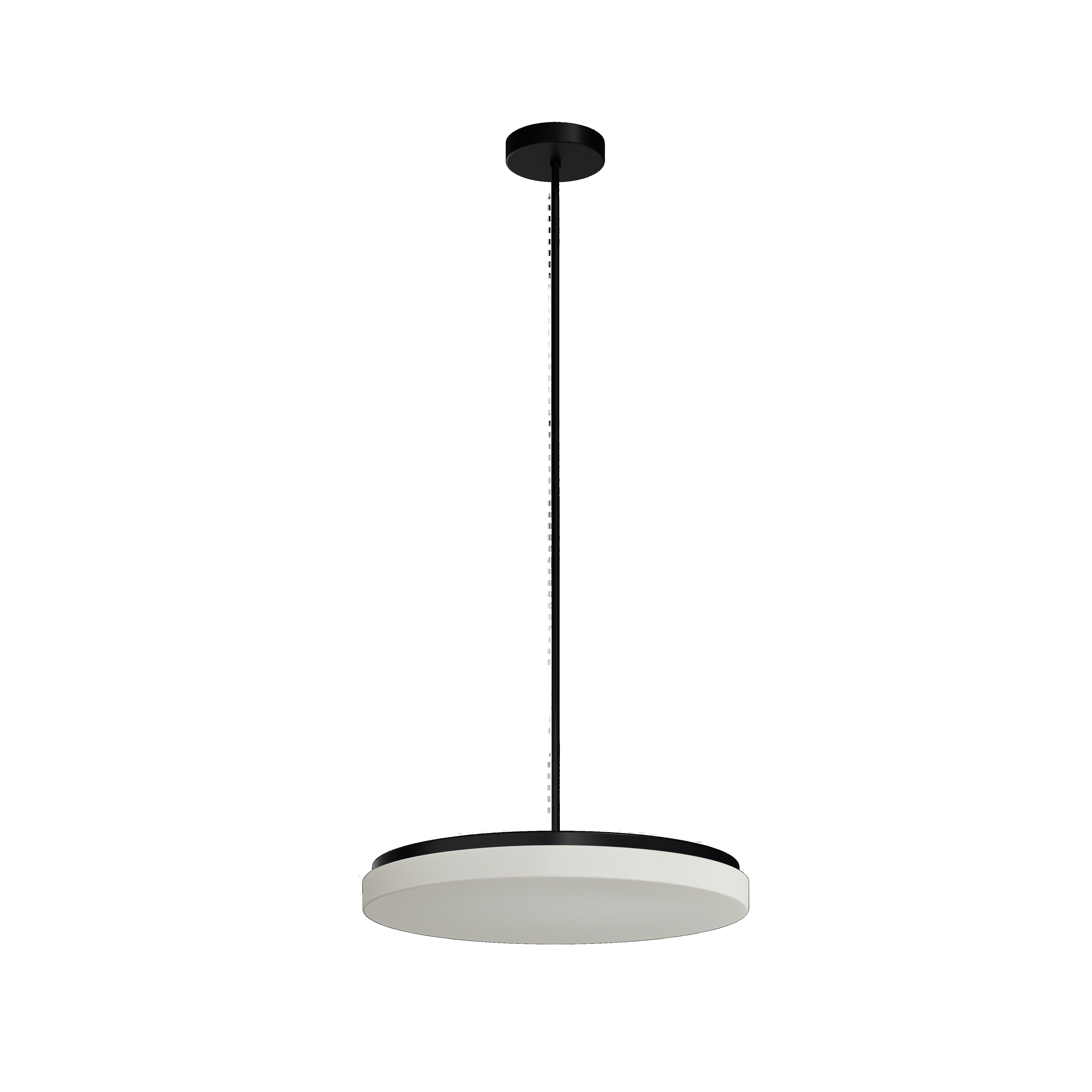 Levně OS CAR60508 CARINA P2 závěsné skleněné svítidlo černá / bílá IP40 4000 K 32W LED - OSMONT