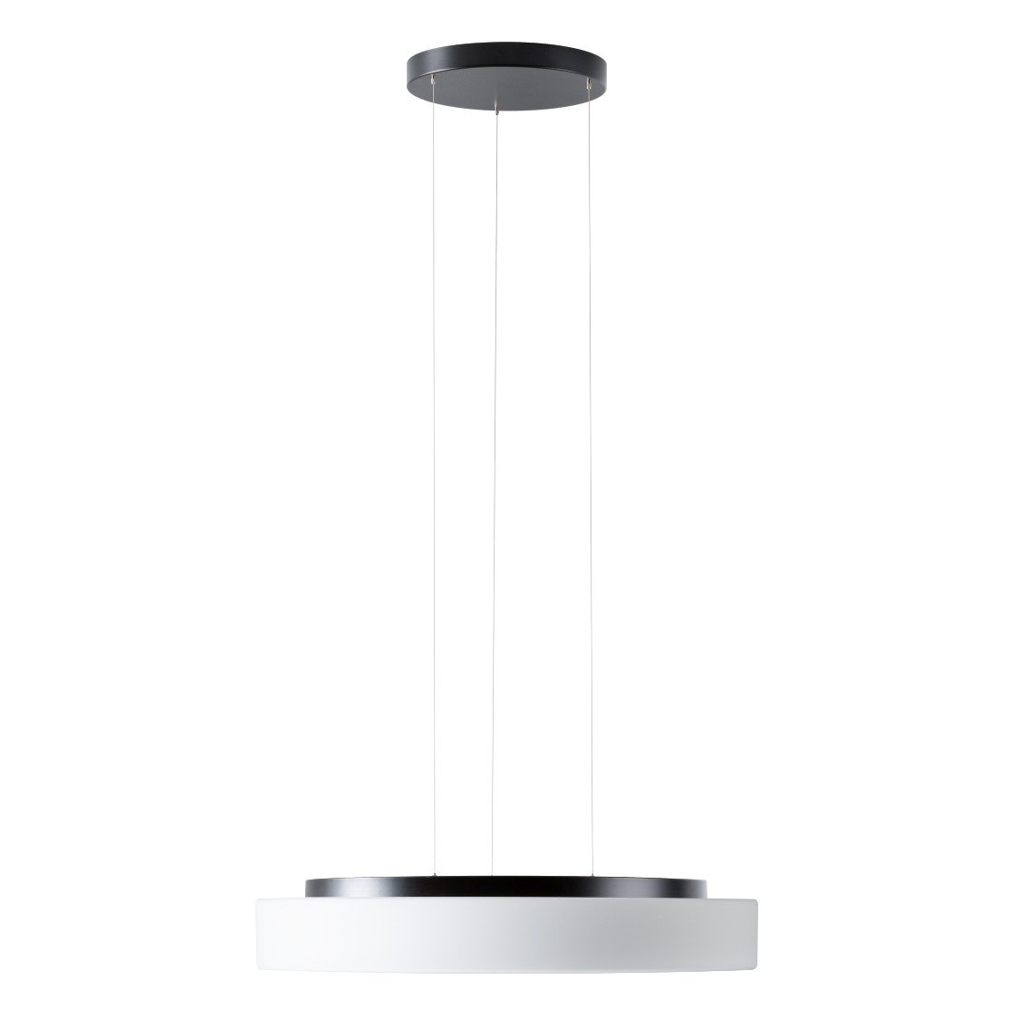 Levně OS ELS72998 ELSA LE16 závěsné skleněné svítidlo černá / bílá IP40 4000 K 48W LED - OSMONT