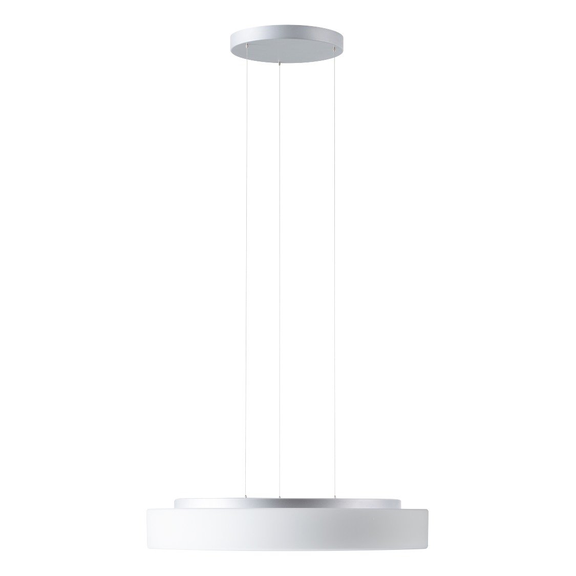 OS ELS72994 ELSA LE16 závěsné skleněné svítidlo stříbrná / bílá IP40 4000 K 48W LED - OSMONT