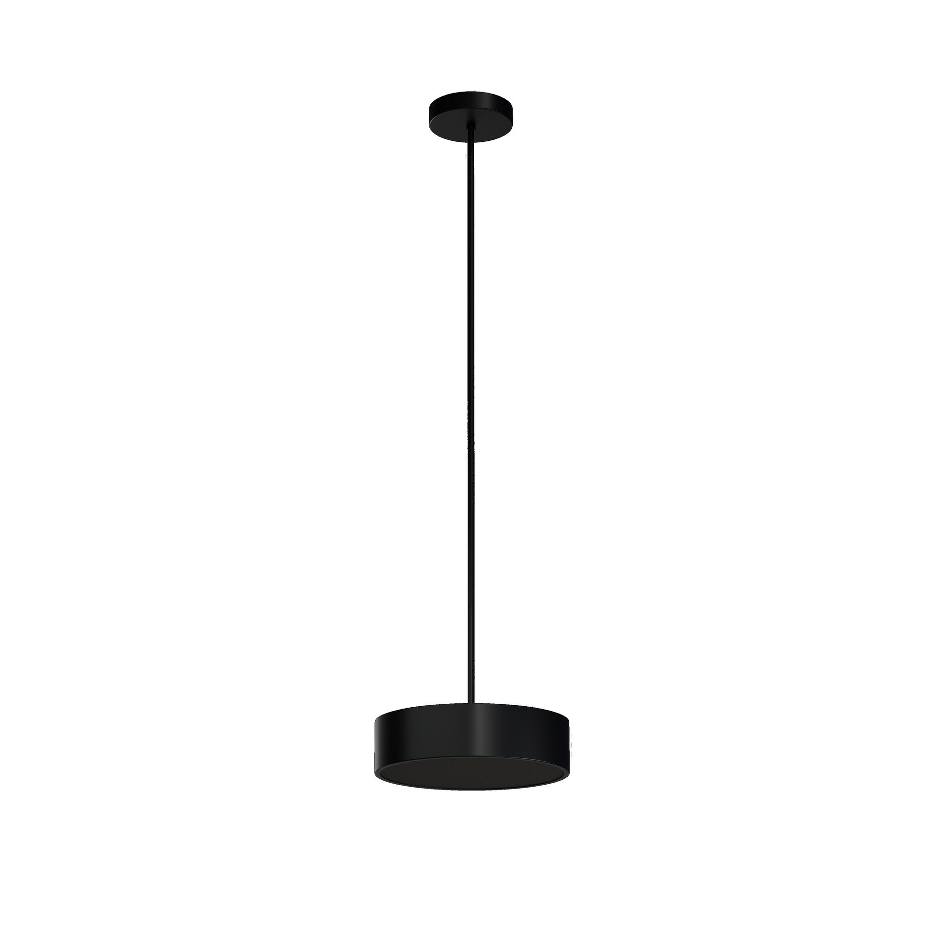 OS KRU60174 KRUGER P1 FC závěsné plastové svítidlo černá IP40 3000 K 18W LED - OSMONT