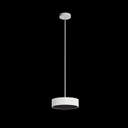 Obrázek pro produkt KRUGER P1 FC závěsné plastové svítidlo bílá / černá IP40 4000 K 18W LED - OSMONT