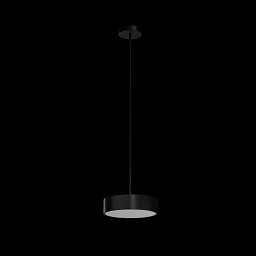 Obrázek pro produkt KRUGER P1 FO závěsné plastové svítidlo černá IP40 4000 K 13W LED - OSMONT