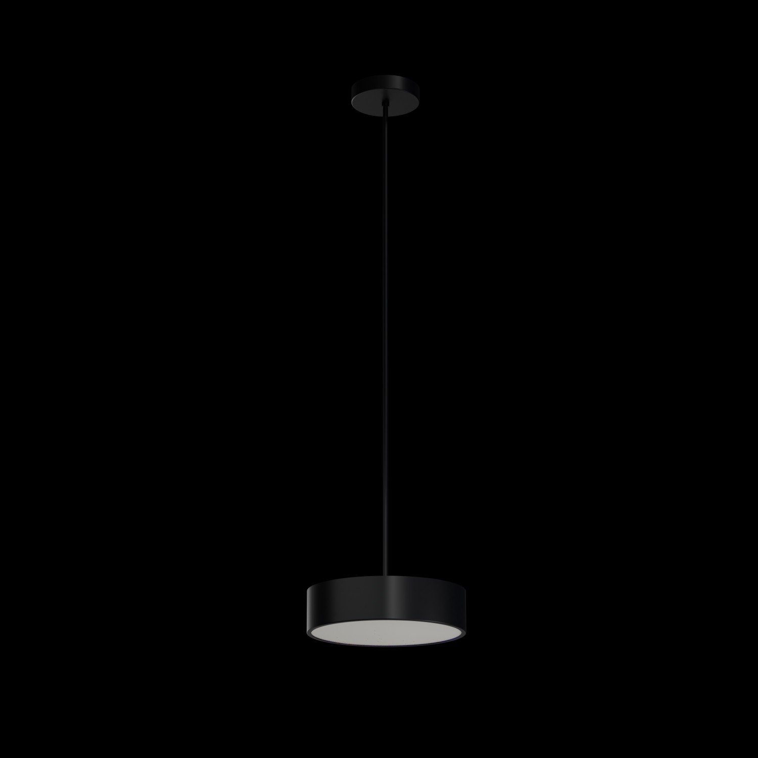 OS KRU60673 KRUGER P1 FOP závěsné plastové svítidlo černá IP40 4000 K 18W LED nouzové kombinované 3 h - OSMONT