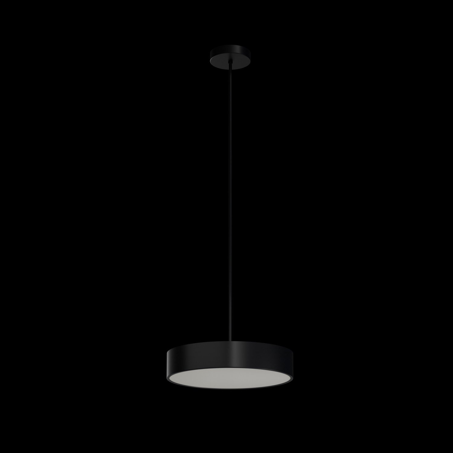OS KRU60701 KRUGER P2 FOP závěsné plastové svítidlo černá IP40 4000 K 34W LED nouzové kombinované 3 h - OSMONT