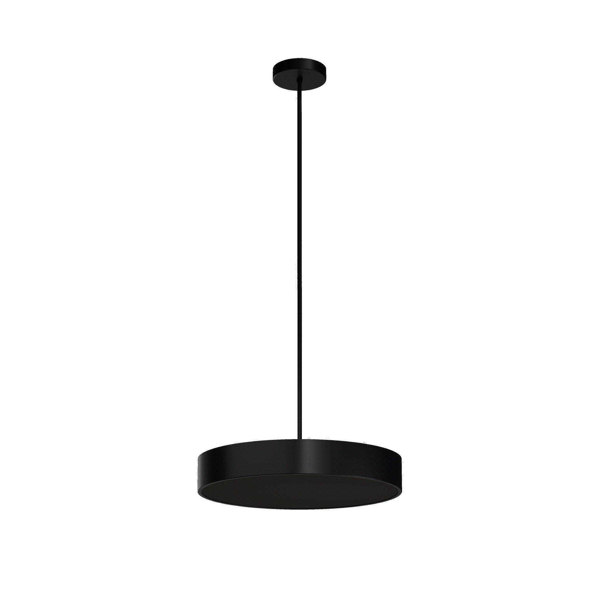 OS KRU60730 KRUGER P3 FC závěsné plastové svítidlo černá IP40 4000 K 48W LED - OSMONT