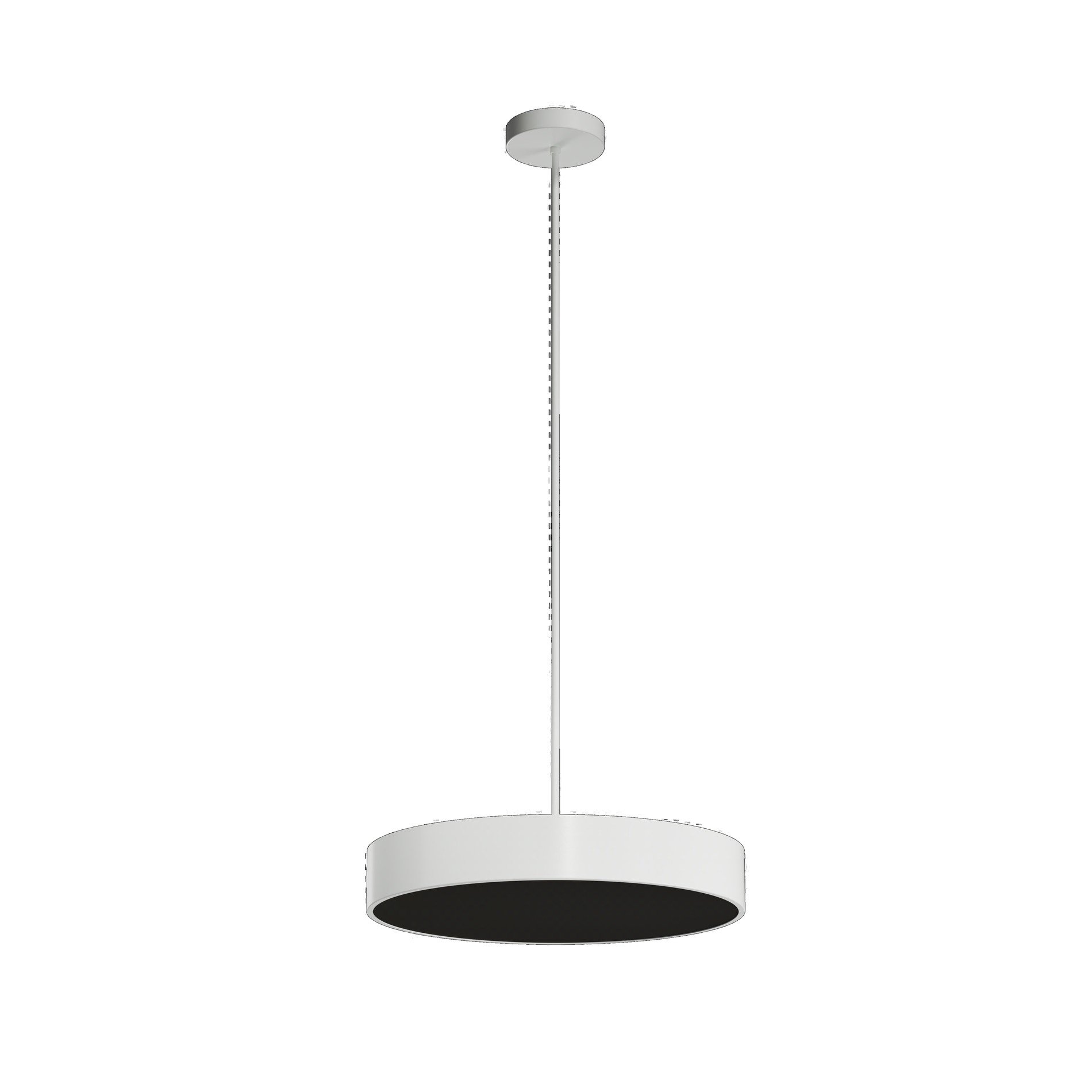 OS KRU60216 KRUGER P3 FC závěsné plastové svítidlo bílá / černá IP40 3000 K 48W LED - OSMONT