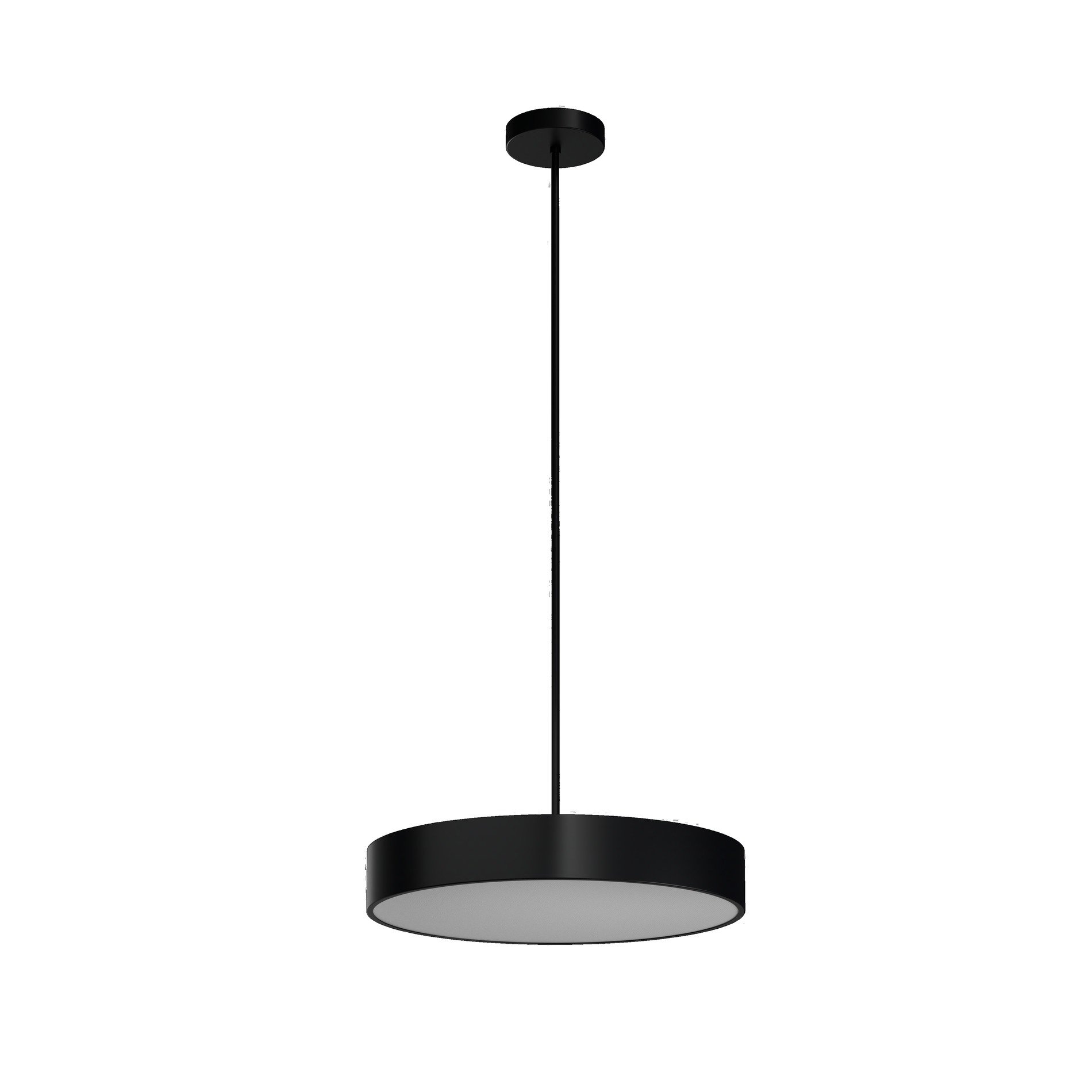 OS KRU60219 KRUGER P3 FO závěsné plastové svítidlo černá IP40 3000 K 32W LED DALI - OSMONT