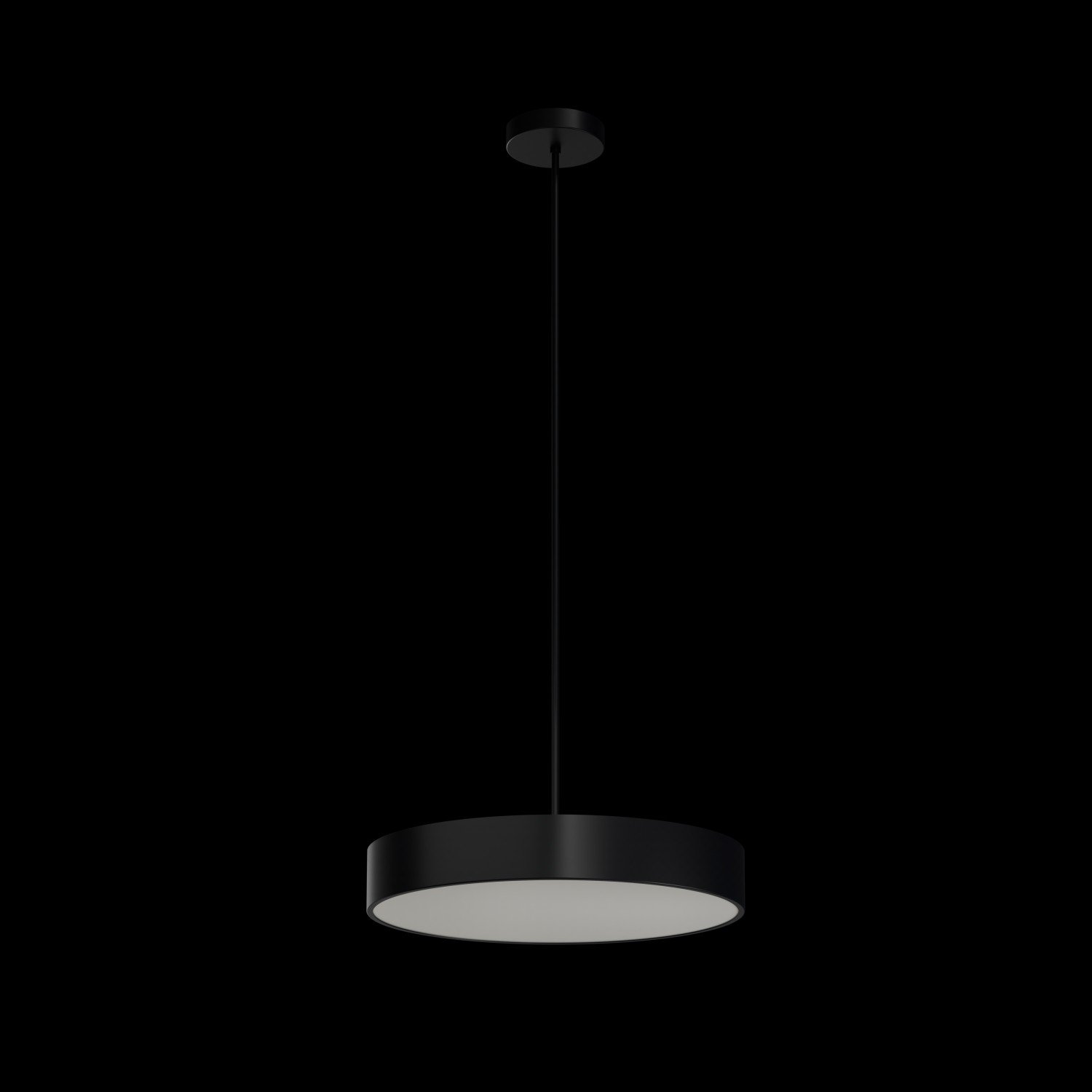 OS KRU60726 KRUGER P3 FOP závěsné plastové svítidlo černá IP40 4000 K 32W LED nouzové kombinované 3 h - OSMONT