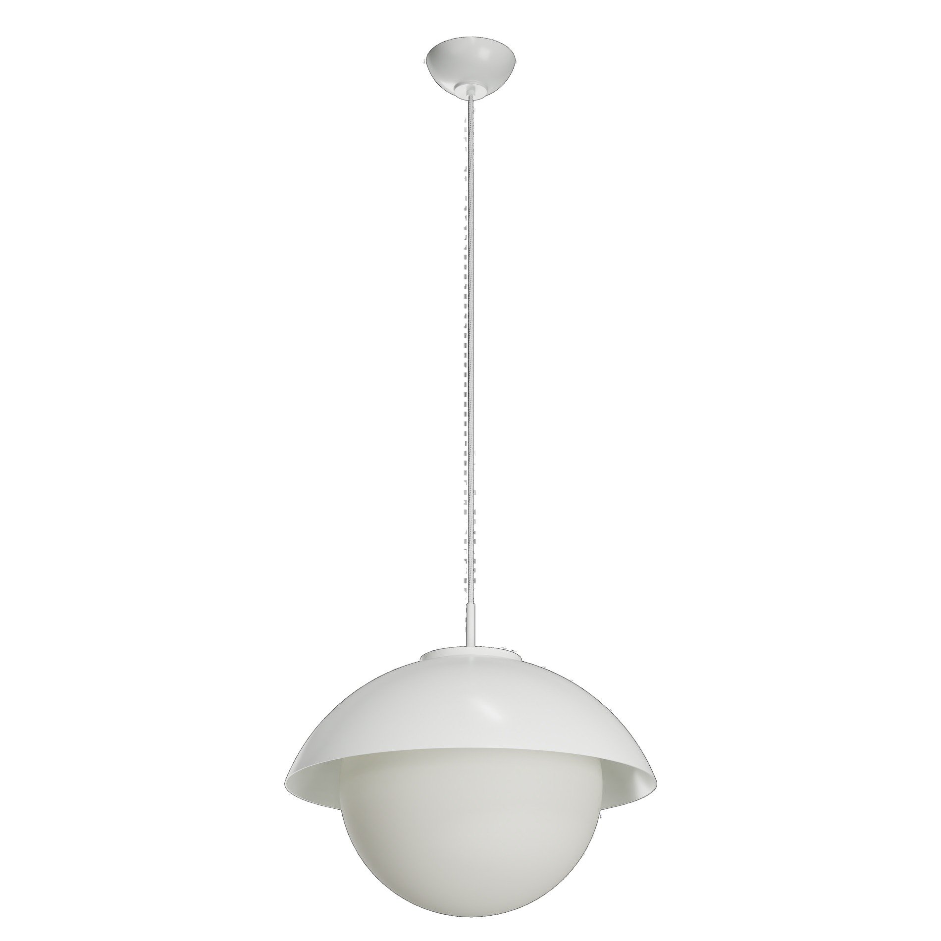 OS LUK60036 LUKIDA ST3 závěsné skleněné svítidlo bílá IP40 3000 K 27W LED - OSMONT
