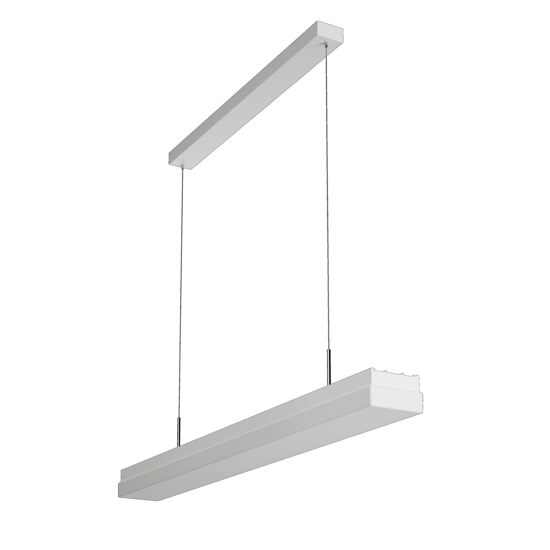 OS MAT60582 MATAR LE5 závěsné plastové svítidlo bílá IP40 4000 K 26W LED - OSMONT