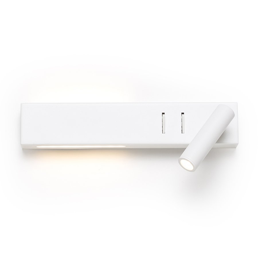 RED R14523 ODEON nástěnné svítidlo LED 4W 840lm 3000K 55x25cm - RED - DESIGN RENDL