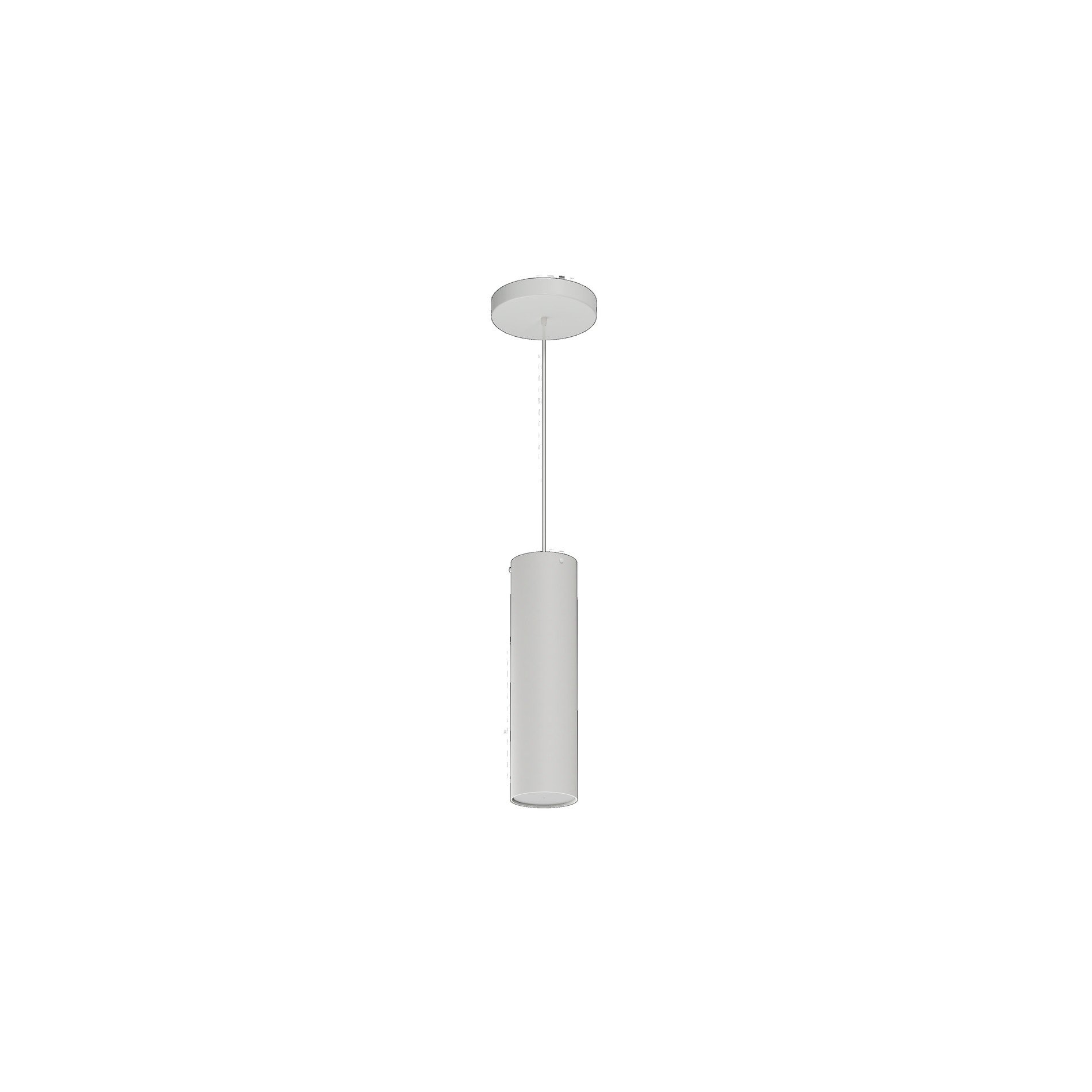 OS SUB60512 SUBRA S4 závěsné plastové svítidlo bílá IP20 4000 K 45W LED - OSMONT