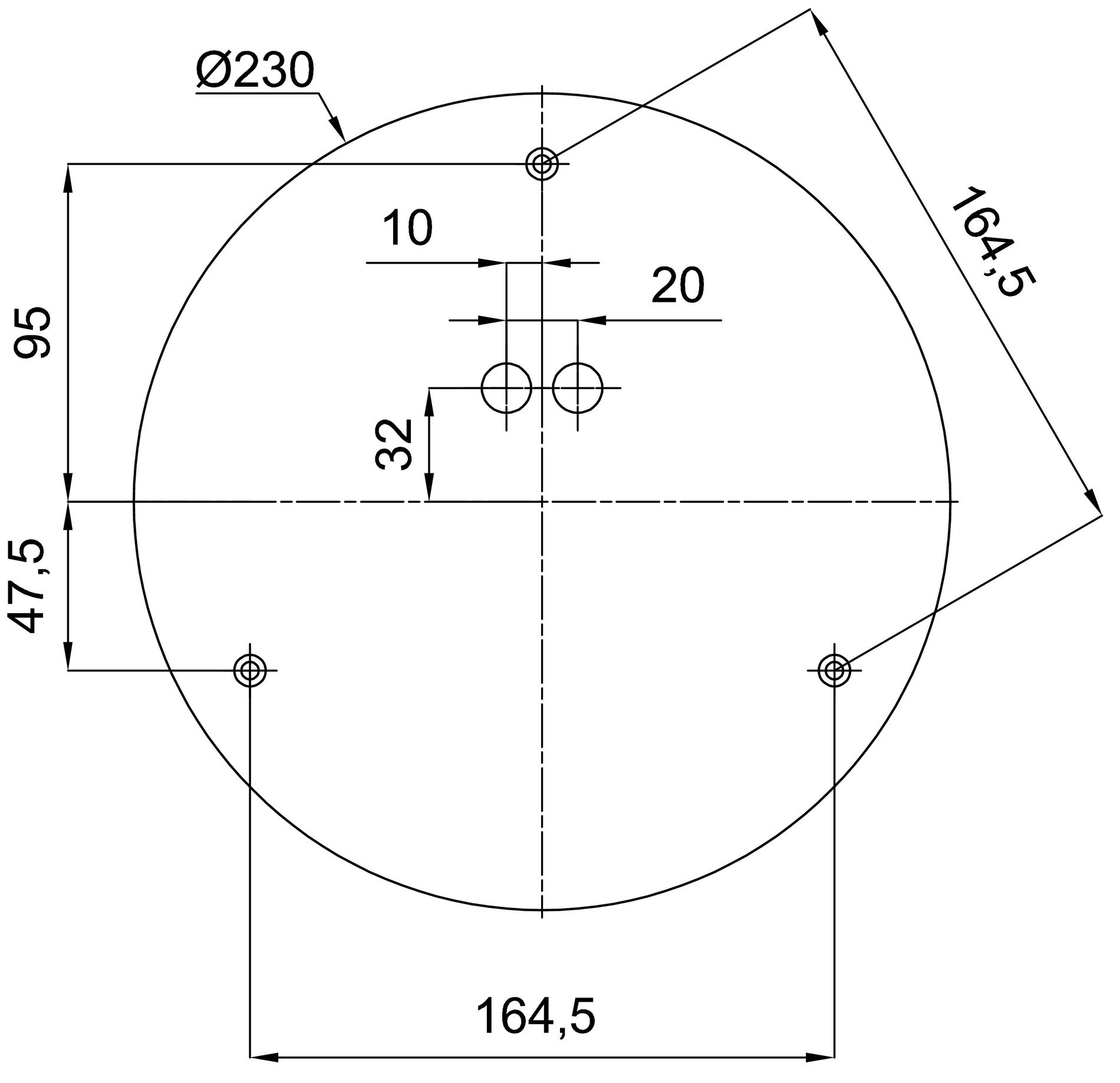 OS SUB60520 SUBRA S6 závěsné plastové svítidlo bílá IP20 4000 K 120W LED - OSMONT (obrázek 4)