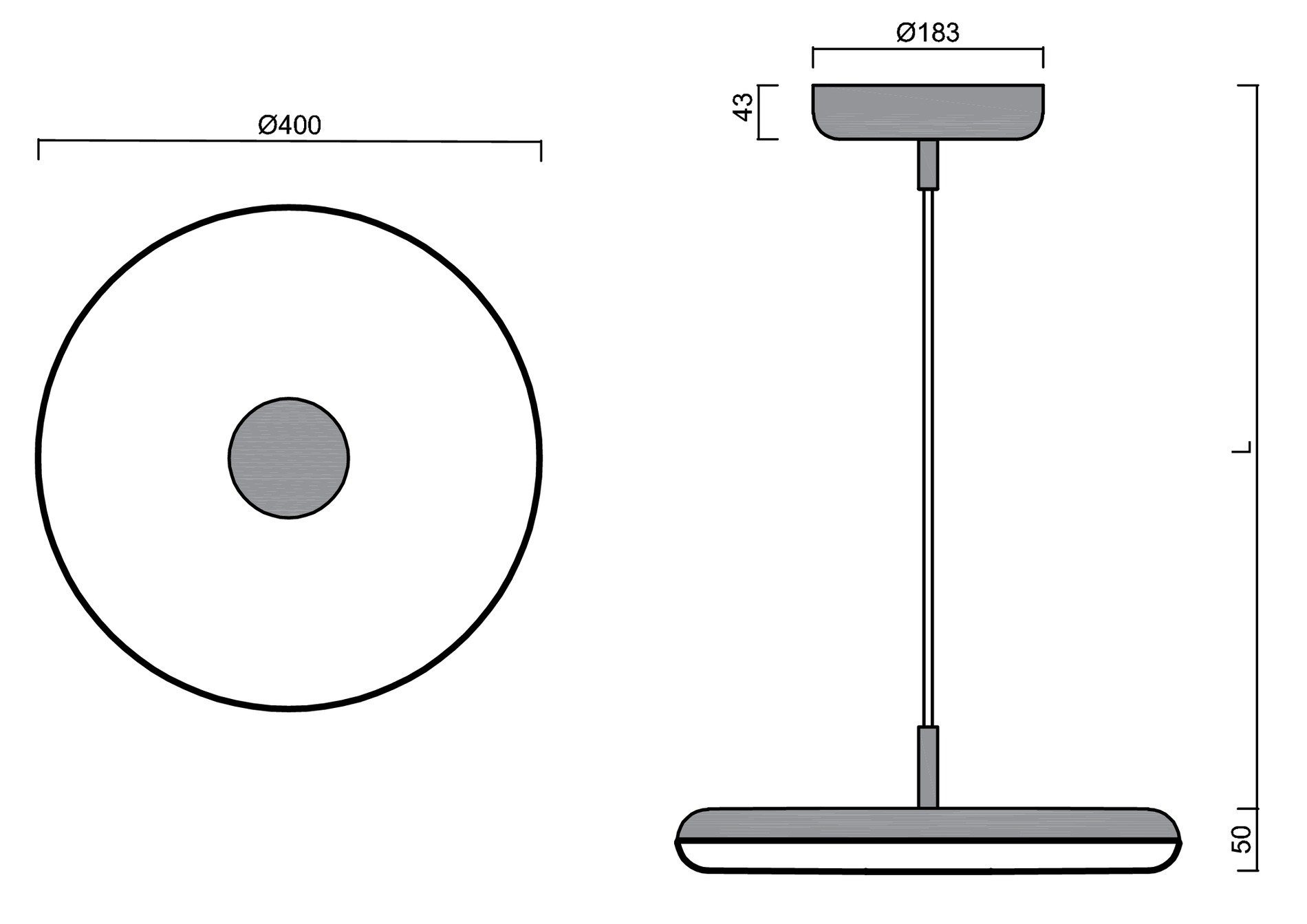 OS ZET60558 ZETA ST1 FP závěsné plastové svítidlo terakota / bílá IP40 4000 K 31W LED - OSMONT (obrázek 3)