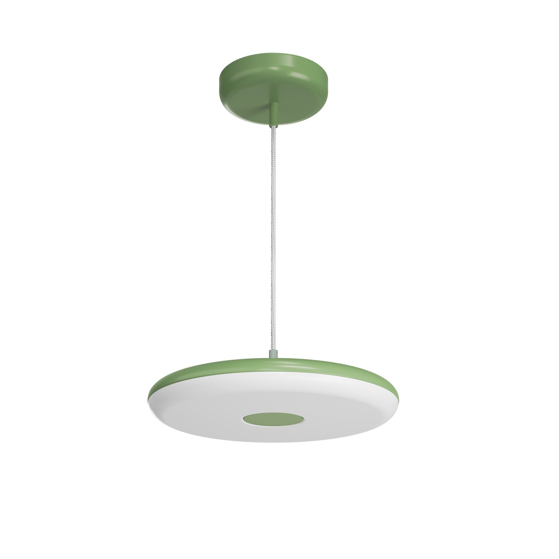 OS ZET60556 ZETA ST1 FP závěsné plastové svítidlo zelená / bílá IP40 4000 K 31W LED - OSMONT
