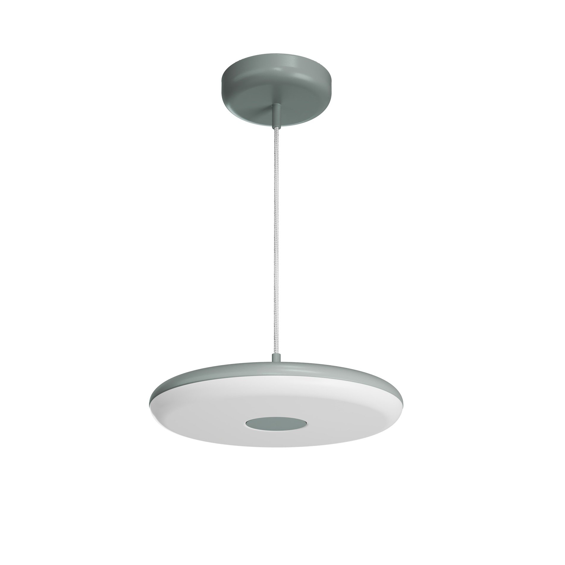 OS ZET60552 ZETA ST1 FP závěsné plastové svítidlo šedá / bílá IP40 4000 K 31W LED - OSMONT