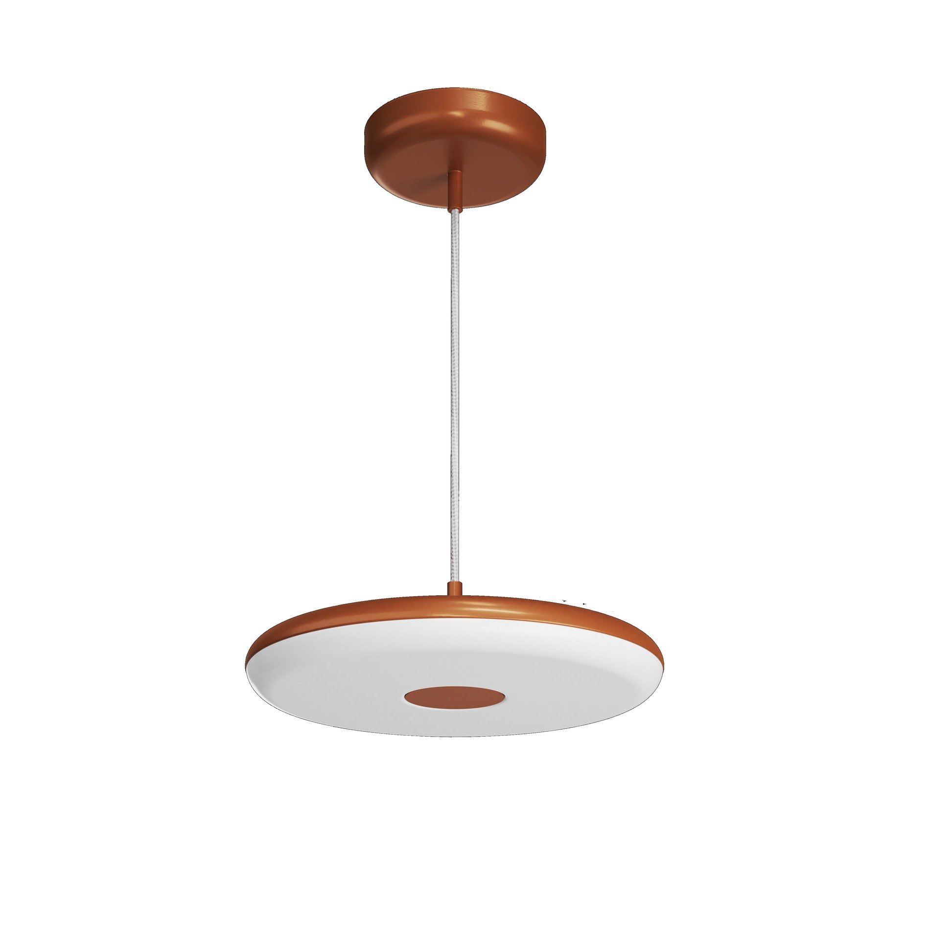 OS ZET60058 ZETA ST1 FP závěsné plastové svítidlo terakota / bílá IP40 3000 K 31W LED - OSMONT
