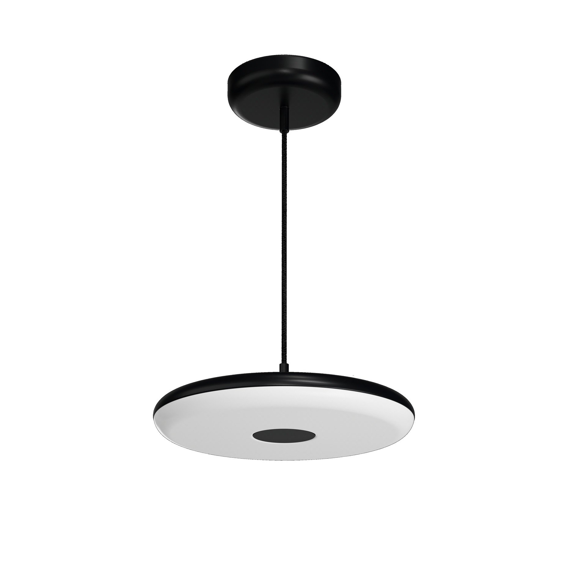 OS ZET60050 ZETA ST1 FP závěsné plastové svítidlo černá IP40 3000 K 31W LED - OSMONT