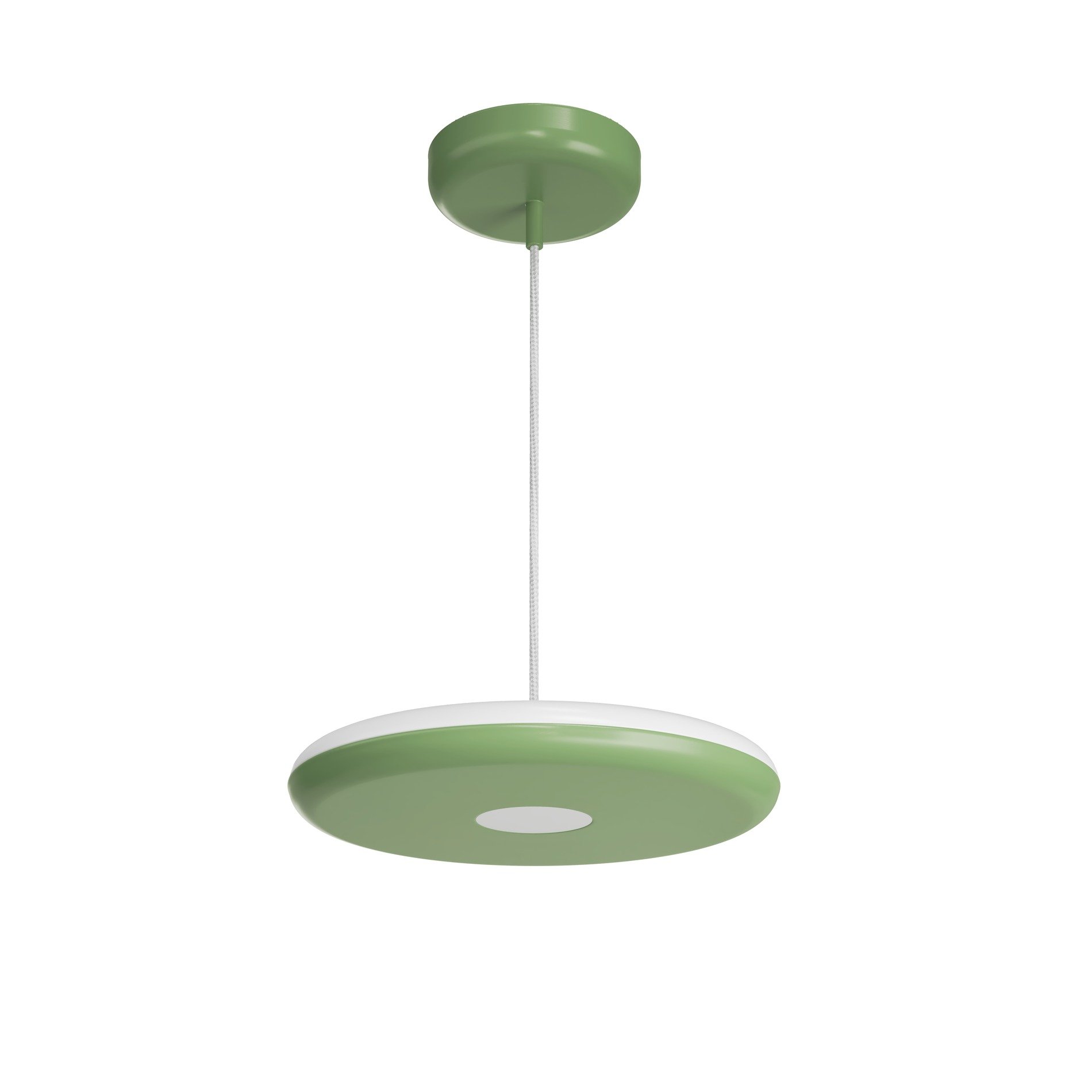 OS ZET60580 ZETA ST1 PF závěsné plastové svítidlo zelená / bílá IP40 4000 K 31W LED - OSMONT