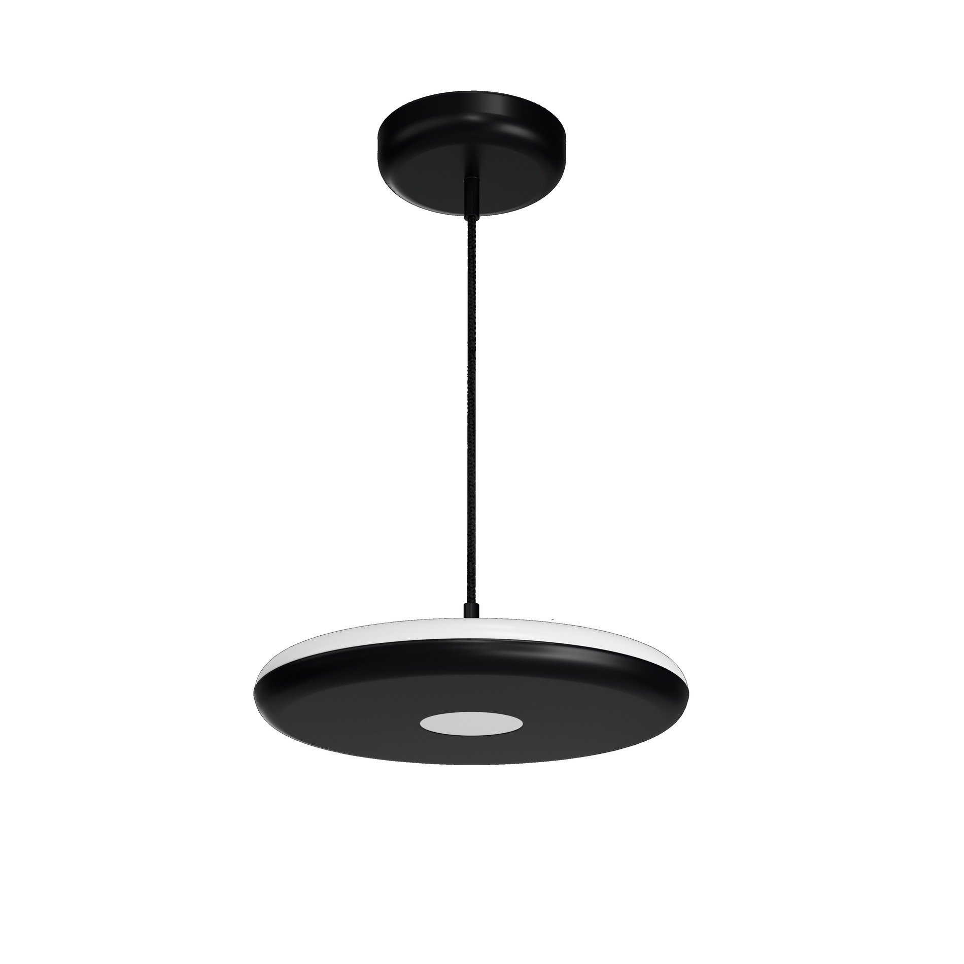 OS ZET60574 ZETA ST1 PF závěsné plastové svítidlo černá IP40 4000 K 31W LED - OSMONT
