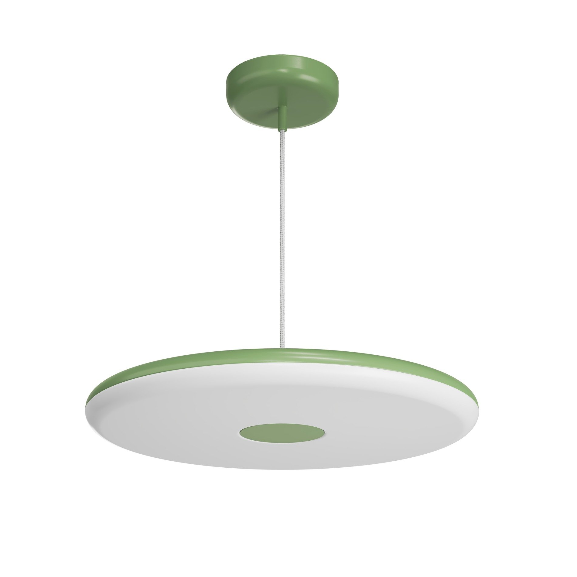 OS ZET60568 ZETA ST2 FP závěsné plastové svítidlo zelená / bílá IP40 4000 K 38W LED - OSMONT