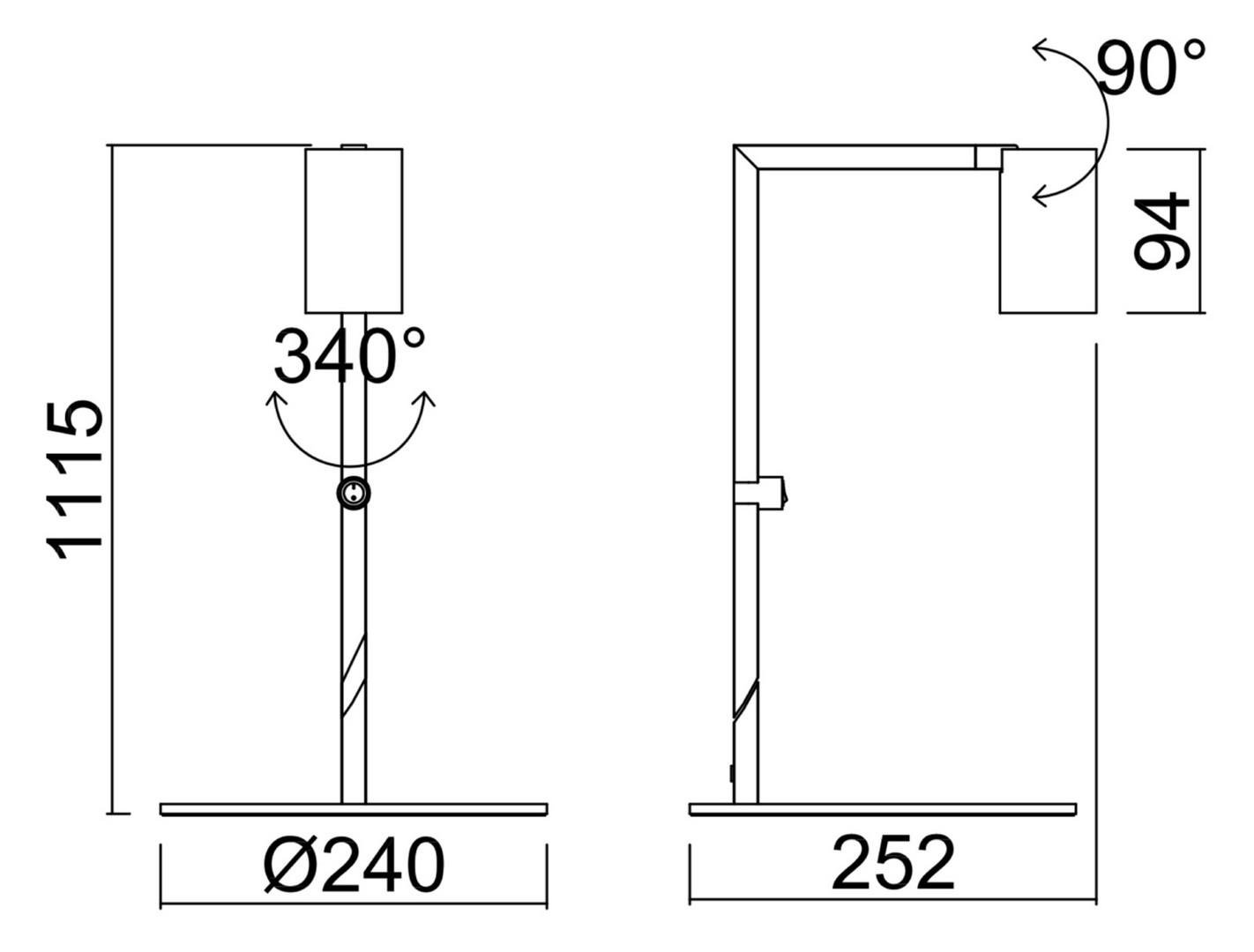 IMPR 343038 Deko-Light stojací svítidlo Can Tilt 1x 7,5W GU10 černá (obrázek 12)