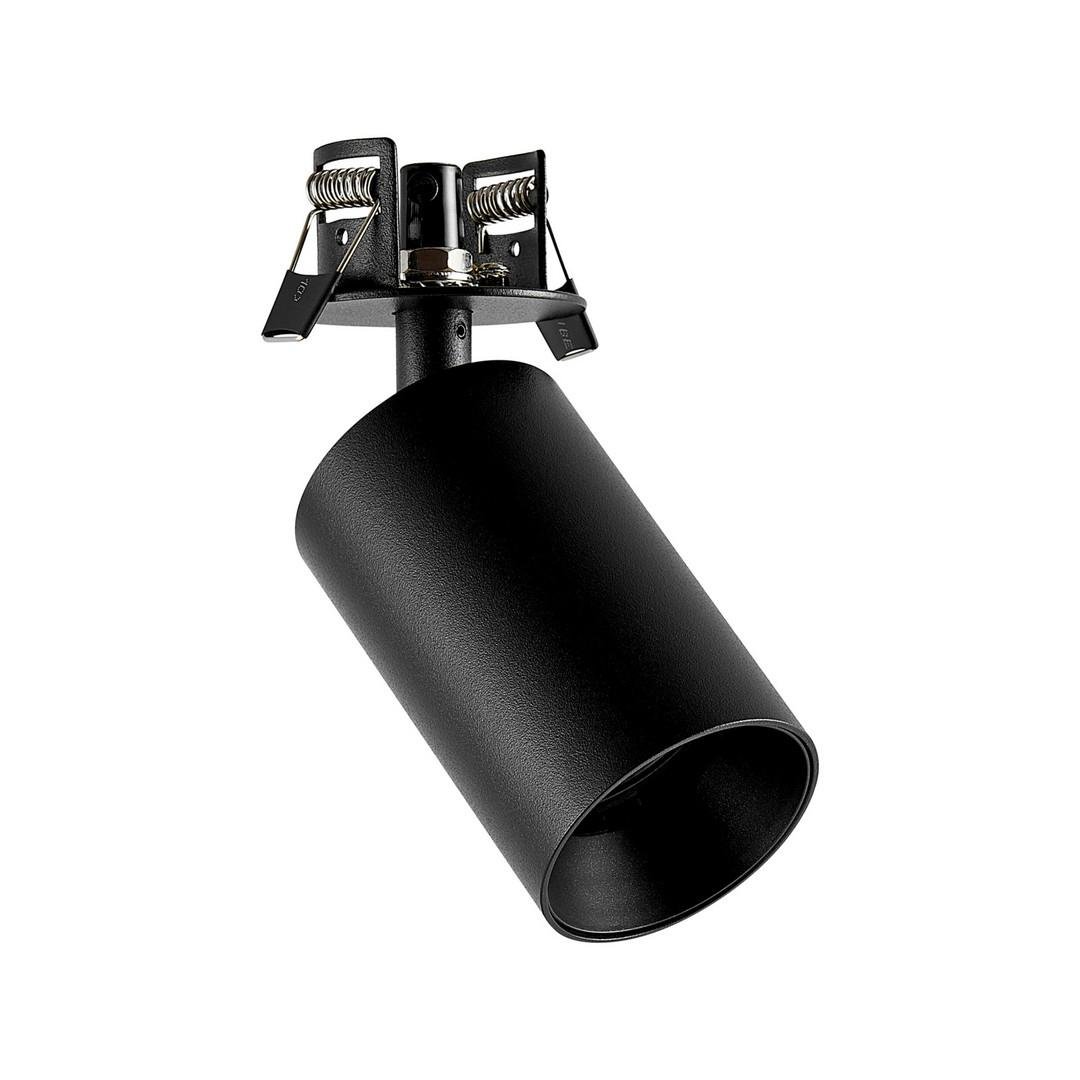 Deko-Light vestavné bodové svítidlo - Can Tilt kulaté, 1x 7,5 W GU10, černá - LIGHT IMPRESSIONS Obrázek produktu Deko-Light vestavné bodové svítidlo - Can Tilt kulaté, 1x 7,5 W GU10, černá - LIGHT IMPRESSIONS