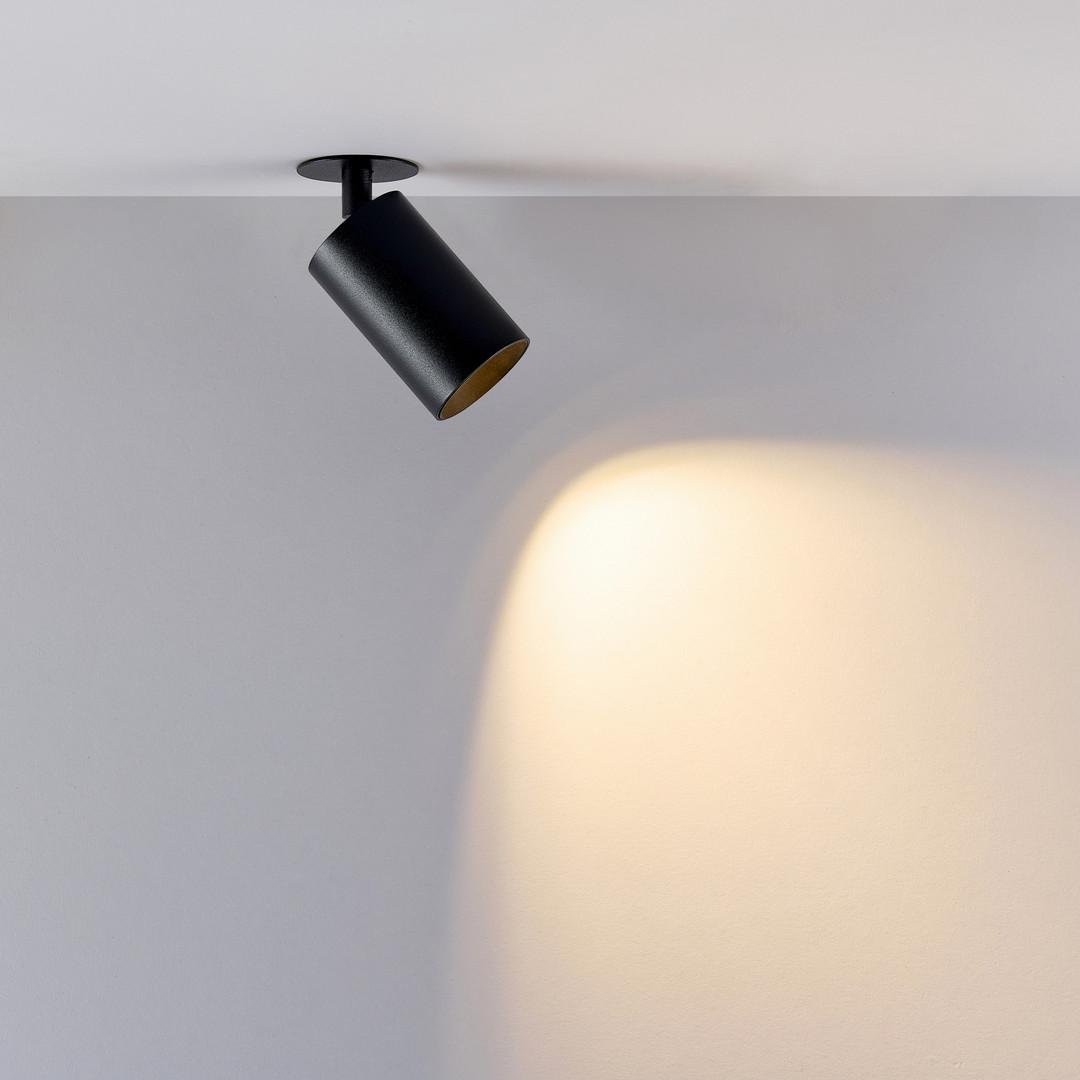 IMPR 565756 Deko-Light vestavné bodové svítidlo Can Tilt kulaté, 1x 7,5W GU10 černá (obrázek 4)