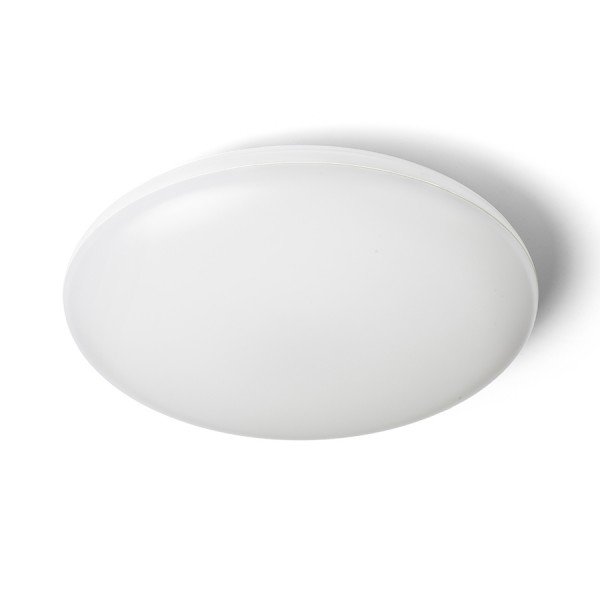 RED R13642X VÝPRODEJ VZORKU - SASSARI stropní bílá polykarbonát/plast 230V LED 24W IP65 3000K - RED - DESIGN RENDL