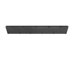 Obrázek pro produkt Rozeta PIREX obdélníková rozeta černá A 11 FORI 140x30x4,1cm - FANEUROPE