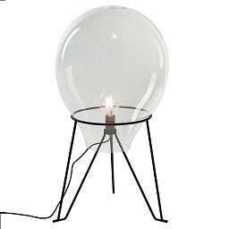 Obrázek pro produkt Stolní lampa Lume Azuma, průhledná, 1xE27, 38x63 cm - FANEUROPE