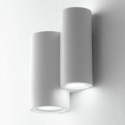 Obrázek pro produkt Nástěnné svítidlo Banjie bílé 4xGU10 9x16x21 cm - FANEUROPE