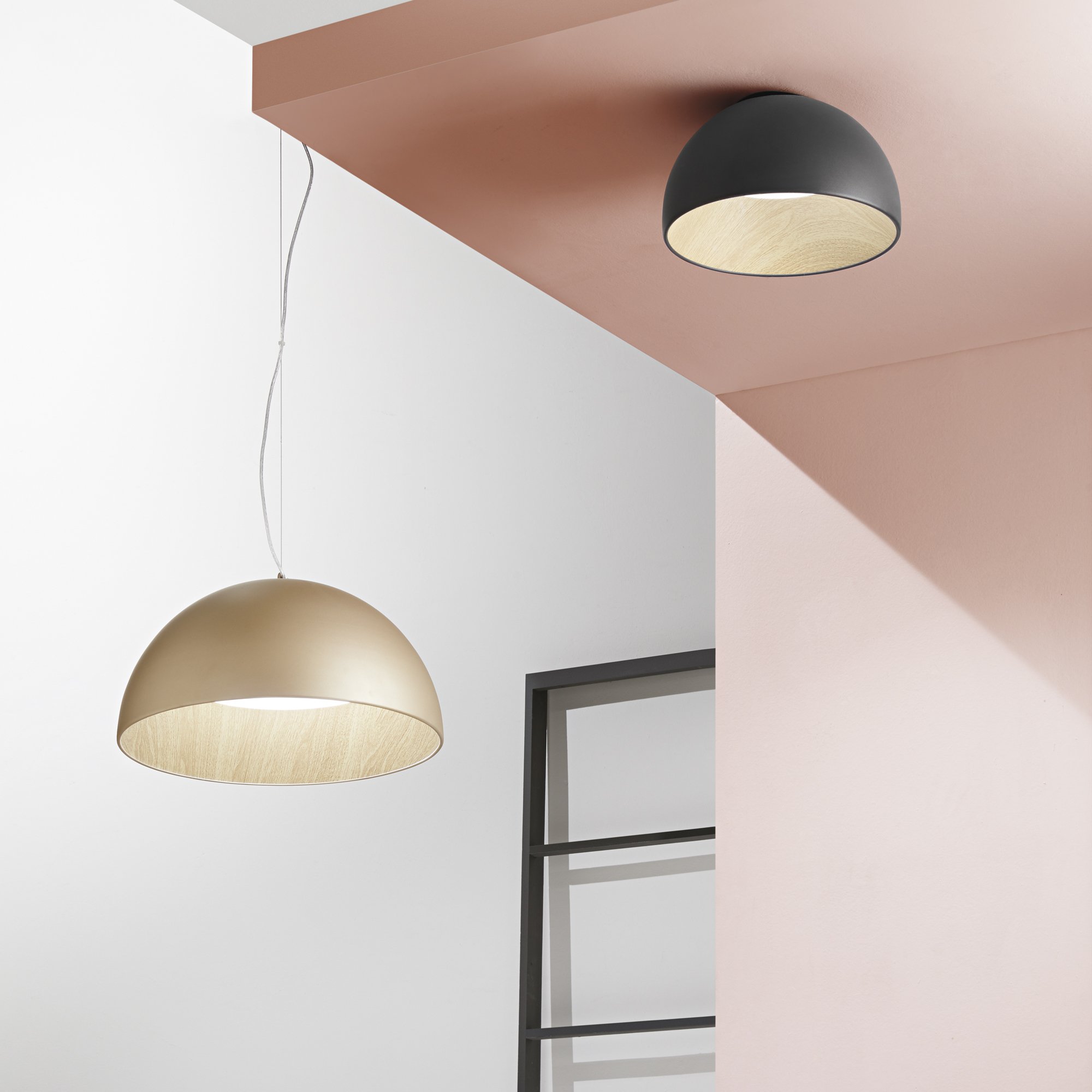 FAN LED-COCO-PL35-NER Stropní LED svítidlo COCO černá 30W 3300lm CCT 35x23 cm - FANEUROPE (obrázek 3)
