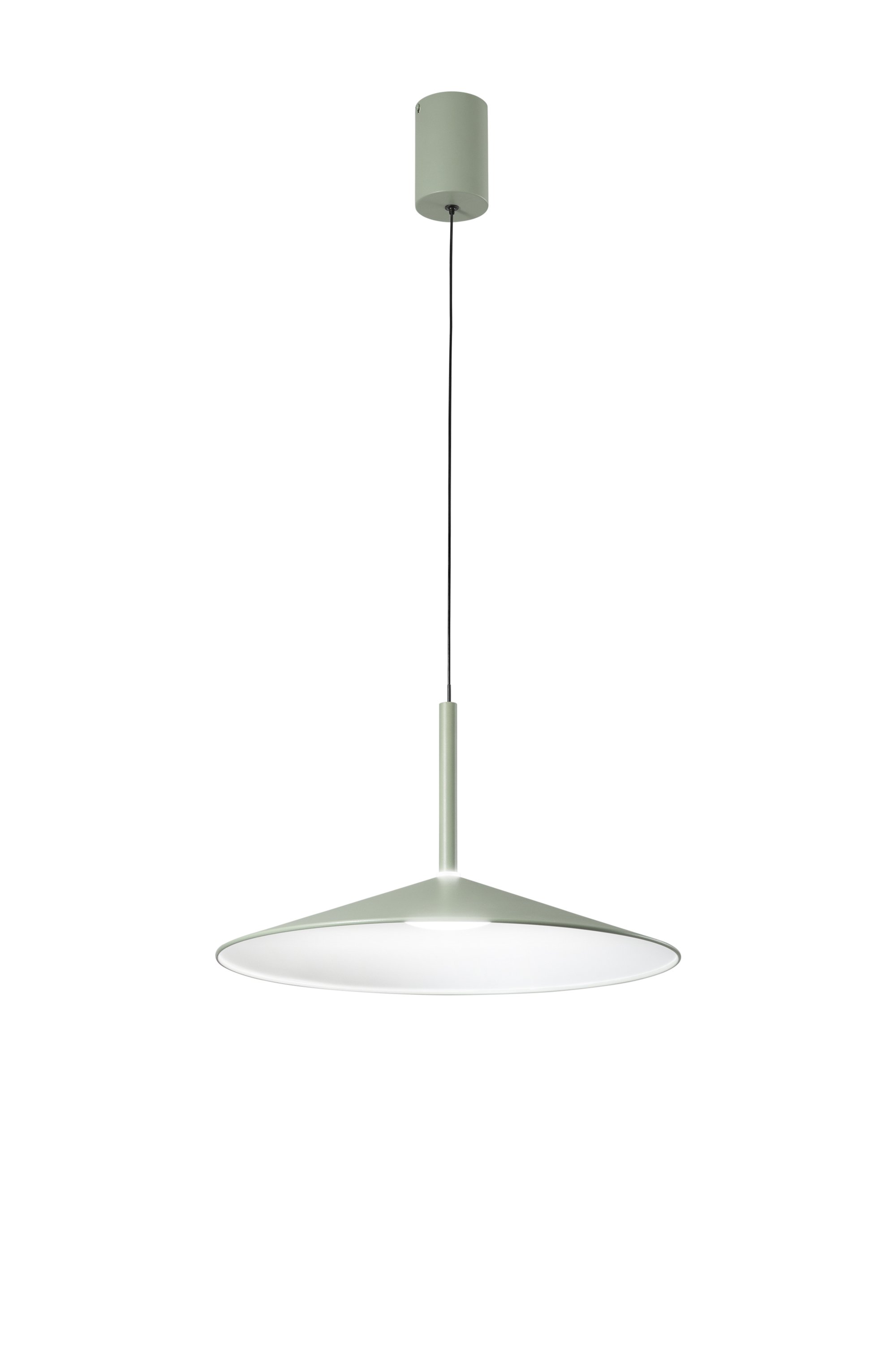 FAN LED-KHAN-S48-VER Závěsné LED svítidlo Khan (zelená) 18W CCT 2700/3500K 48x200 cm - FANEUROPE