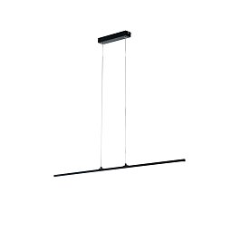 Obrázek pro produkt Závěsné svítidlo LED SHANGHAI černá 29 W 3250 lm 3000 K 100x1,2x150 cm - FANEUROPE