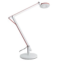 Obrázek pro produkt Stolní lampa LED LOCKE bílá 6 W 700 lm 4000 K 19.3x55 cm - FANEUROPE