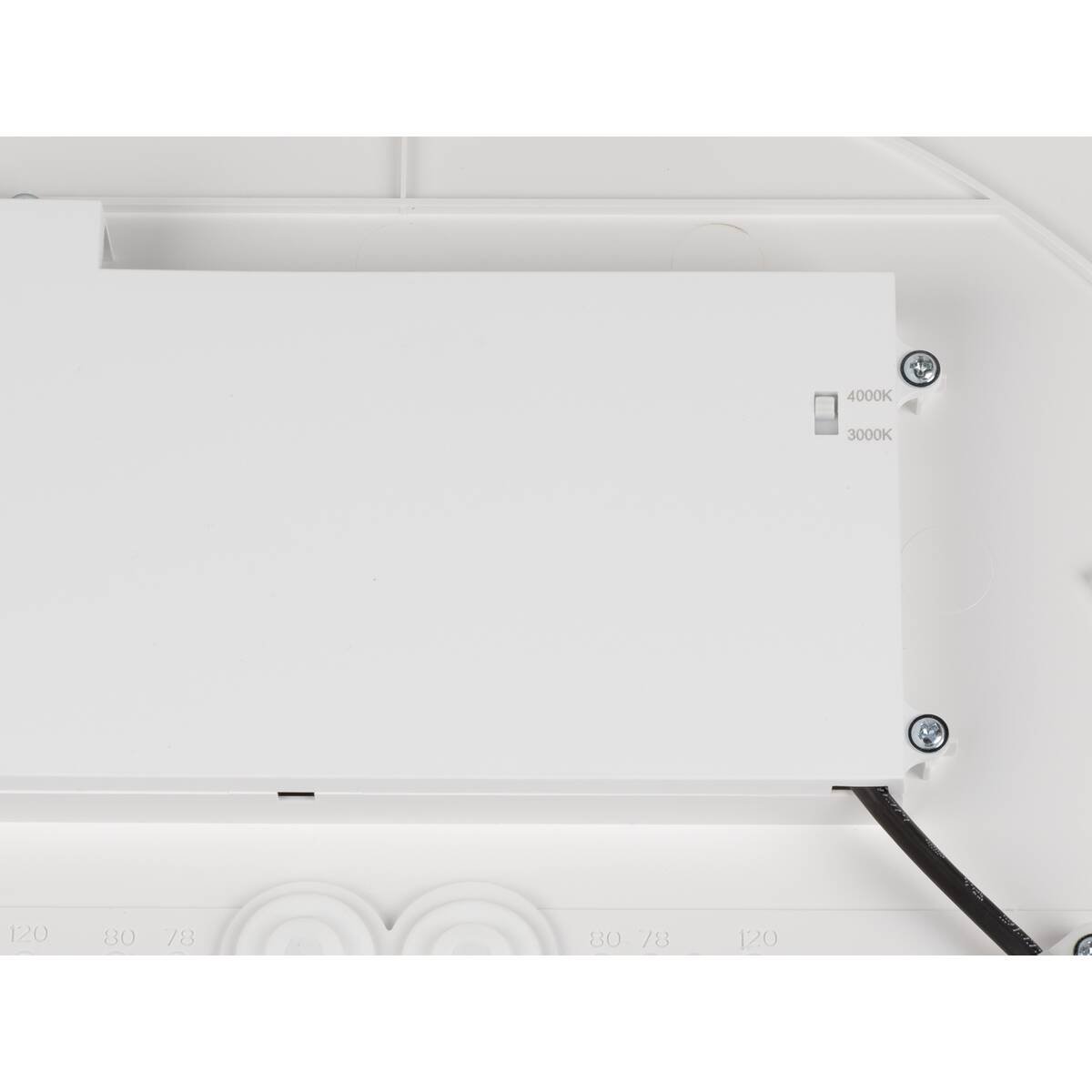 LA 1008921 DECONA 42 CL, PHASE, stropní svítidlo pro povrchovou montáž, kulaté, 3000/4000K, 23 W, bílá barva - BIG WHITE (SLV) (obrázek 6)