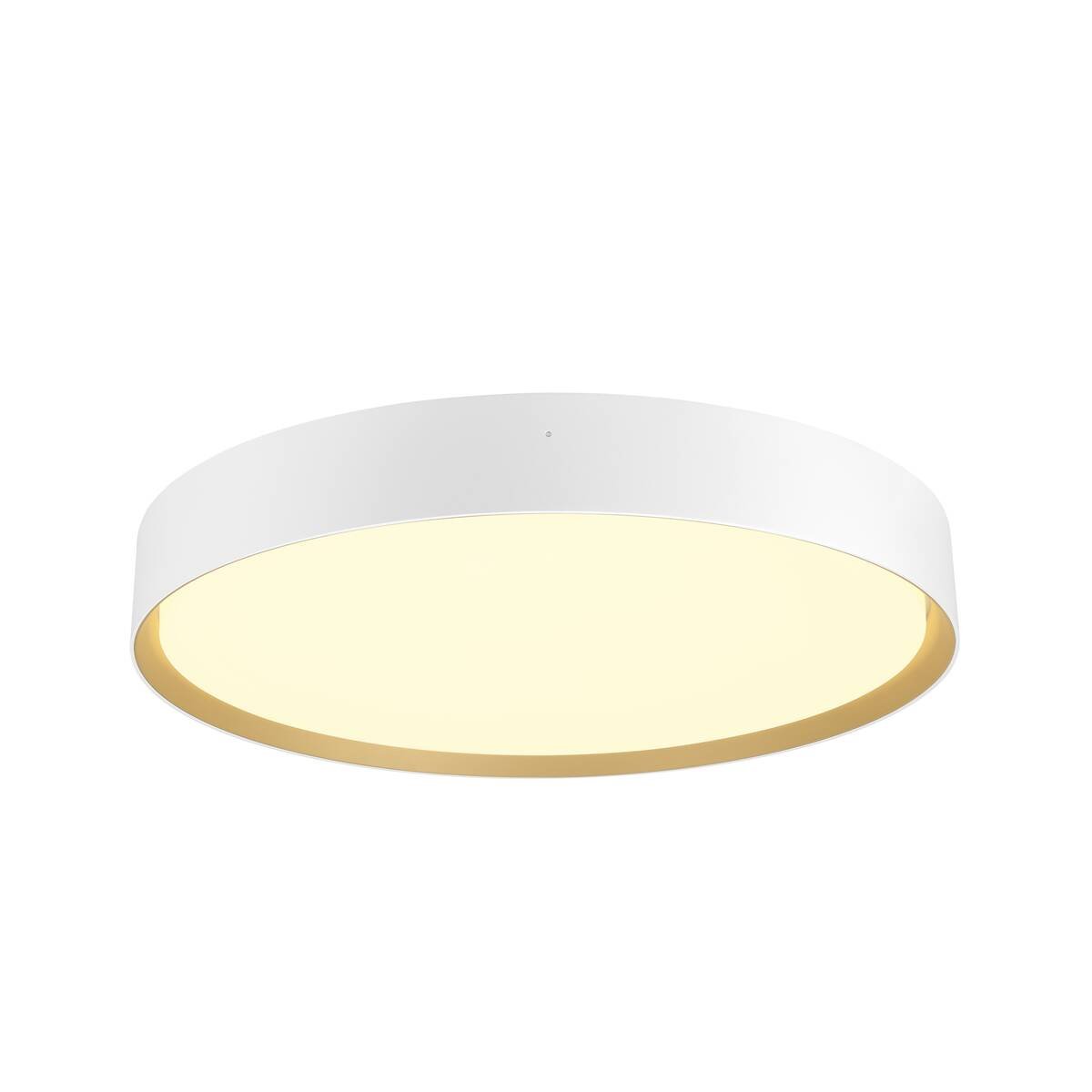 LA 1008923 DECONA 42 CL, PHASE, stropní světlo pro povrchovou montáž, kulaté, 3000/4000 K, 23 W, bílá / zlatá - BIG WHITE (SLV)