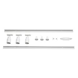 Obrázek pro produkt PURI 2.0 1Ph, Triple Track Set, QPAR51, bílá - BIG WHITE (SLV)