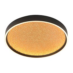 Obrázek pro produkt Stropní svítidlo Bormes 60W 6000lm 3000K černá / zlatá - GeeTi
