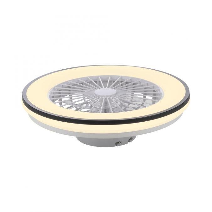 LD 14447-18 LED stropní ventilátor CCT RGB změna barev dálkový ovladač, RGB/2700-6500K - JUST LIGHT