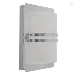Obrázek pro produkt Nástěnné svítidlo BASEL pozink / opál E27 LED 9W - NORLYS
