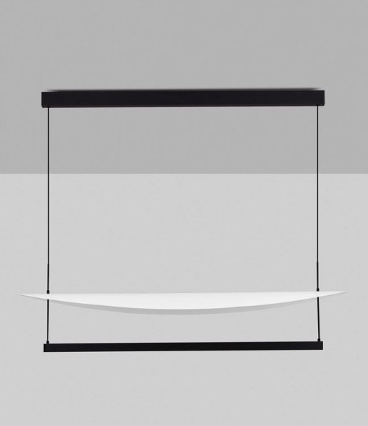 NV 9580577 AKCE - Závěsné svítidlo DIONA stmívatelné černá / bílá LED 81W 5160lm 2700K 120cm - NOVA LUCE
