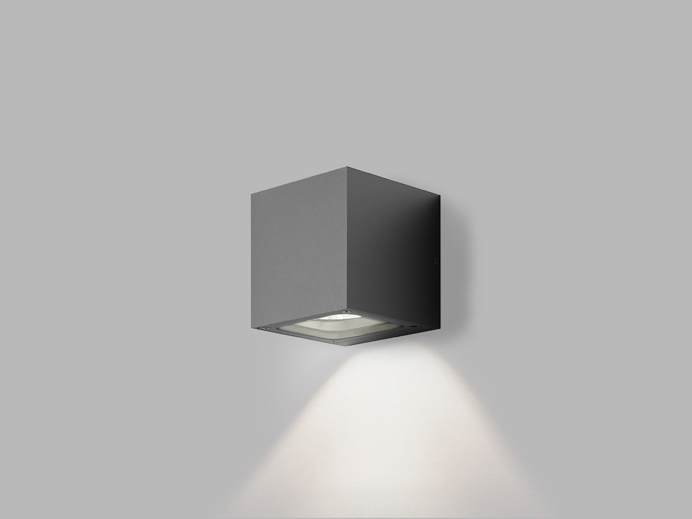 LED2 5132234D LED2 Venkovní nástěnné svítidlo TOMY 1, A DALI/PUSH 4,5W 3000K antracit - LED2 Lighting
