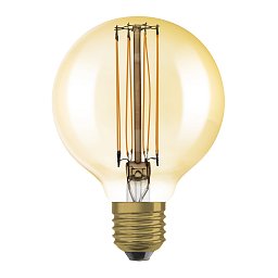 Obrázek pro produkt OSRAM LED žárovka, Globe jantarová E27 - DESIGN RENDL